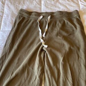 Carly Jean Los Angeles Olive Lounge Pants